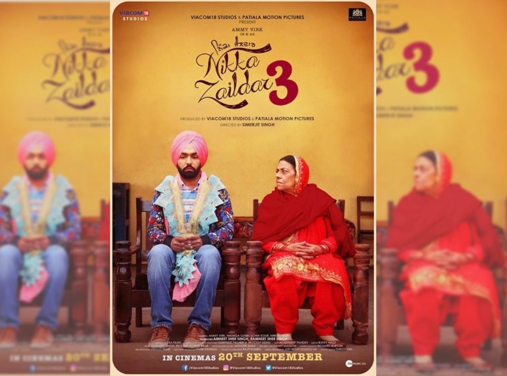 Best Punjabi Comedy Movies List 5 Nikka Zaildar 3