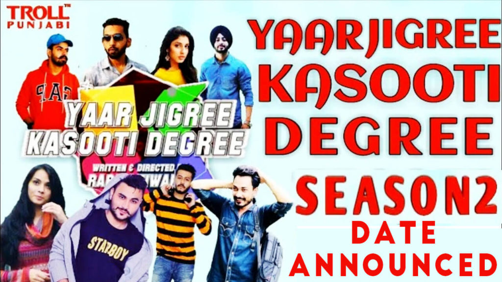 Yaar Jigri Kasuti Degree