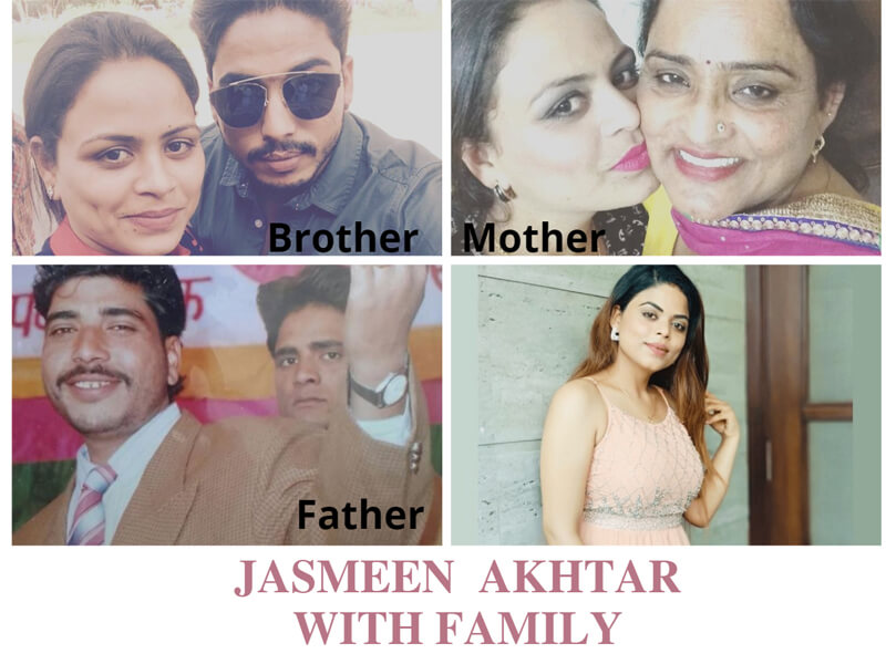 Jasmeen Akhtar Family 
