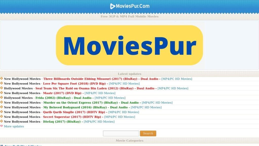 Moviespur 2022- Moviespur Bollywood Hollywood Hindi Movies Download 1 Moviespur