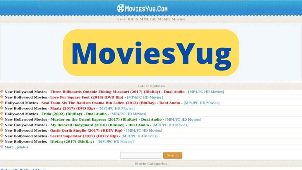 Moviesyug- Bollywood Hollywood Hindi Movies Download 1 Moviesyug